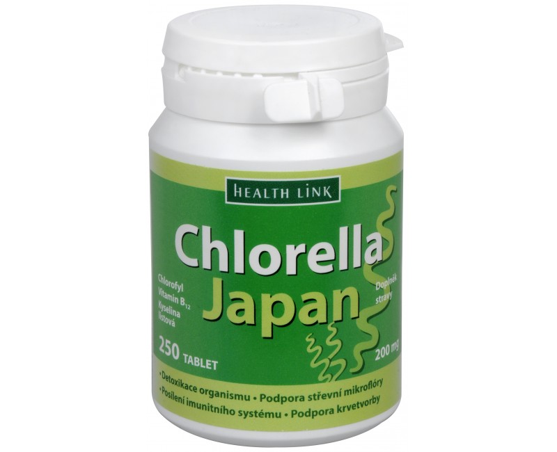Chlorella Japan 250tbl. Health Link